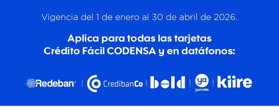 Cr&eacute;dito f&acute;cil codensa